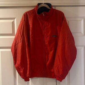 Vintage Patagonia Jacket Mens XL Red Full Zip Fleece Lined USA Made Style 4210